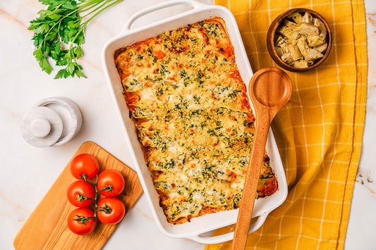 Spinach & Artichoke Stuffed Shells