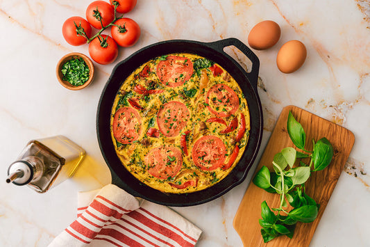 Herb, Sausage & Veggie Frittata