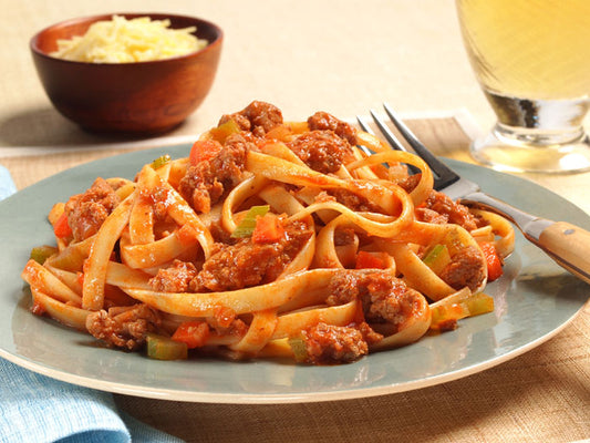 Bolognese with Fettuccine