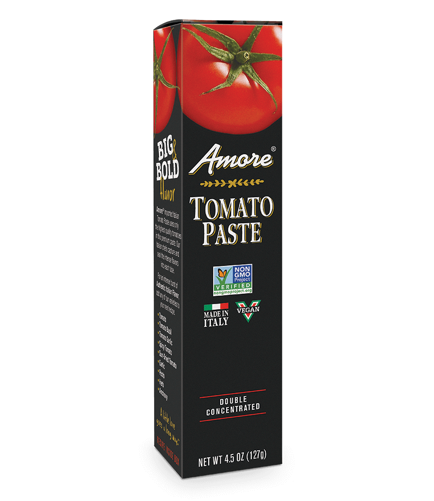 Italian Tomato Paste Box 4.5 oz | Amore Brand